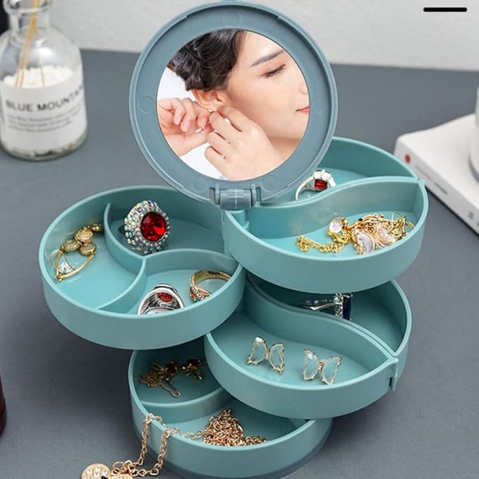 Organisateur de boîte à bijoux portable